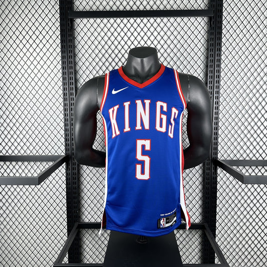 Sacramento Kings City Edition #5 FOX NBA Jerseys 2025