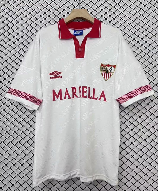 Retro Sevilla Home Football Jersey 1994/1996