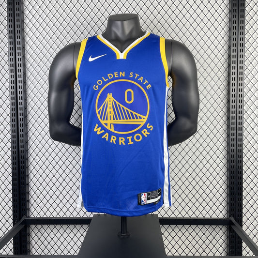 Golden State Warriors V-neck Blue #0 PAYTON II NBA Season Jerseys 2023