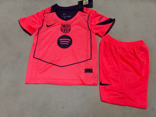 Barcelona Second Away Kids Football Jersey 2025/2026