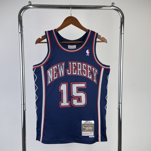 Brooklyn Nets Blue #15 CARTER NBA Season Jerseys 2006/2007