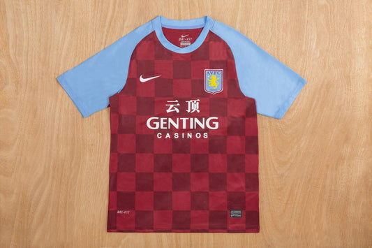 Retro Aston Villa Home Football Jersey 2011/2012
