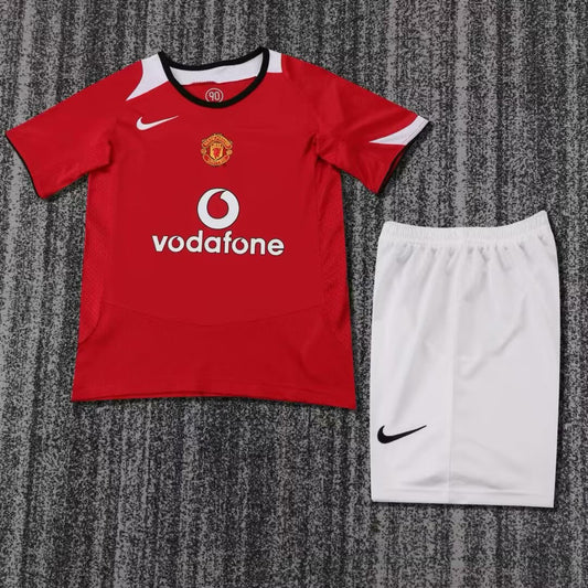 Retro Manchester United Home Kids 2005/2006