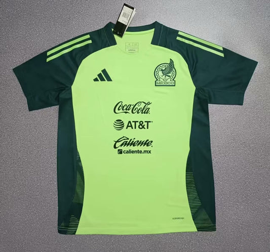 Mexico Training Uniform Light Green Fans Football Jersey 2025/2026