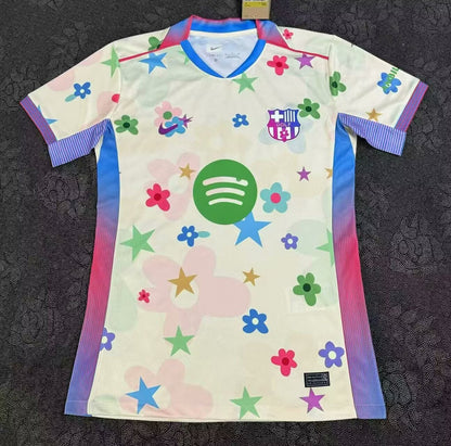 Barcelona Pattern Golf Special Edition Fans Football Jersey 2025/2026