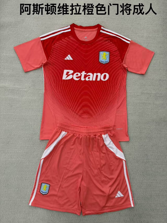 Aston Villa Goalkeeper Fans (Kids And Man) Football Jersey 2025/2026