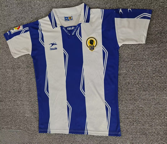 Retro Hercules CF Home Fans Football Jersey 1997/1998