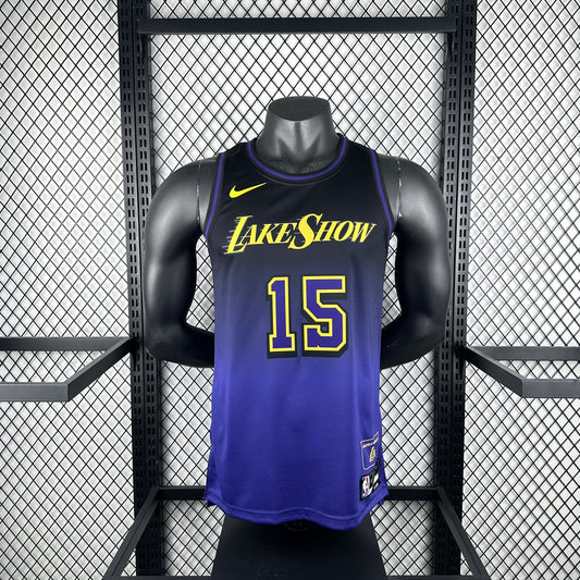 Los Angeles Lakers City Edition #15 REAVES NBA Jerseys 2025