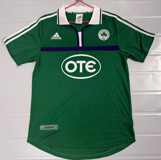Retro Panathinaikos Home Football Jersey 2000/2001