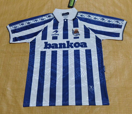 Retro Real Sociedad Home Fans Football Jersey 1994/1995