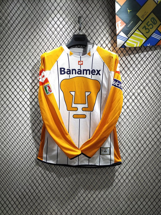 Retro Pumas Long Sleeve Third Away Football Jersey 2004