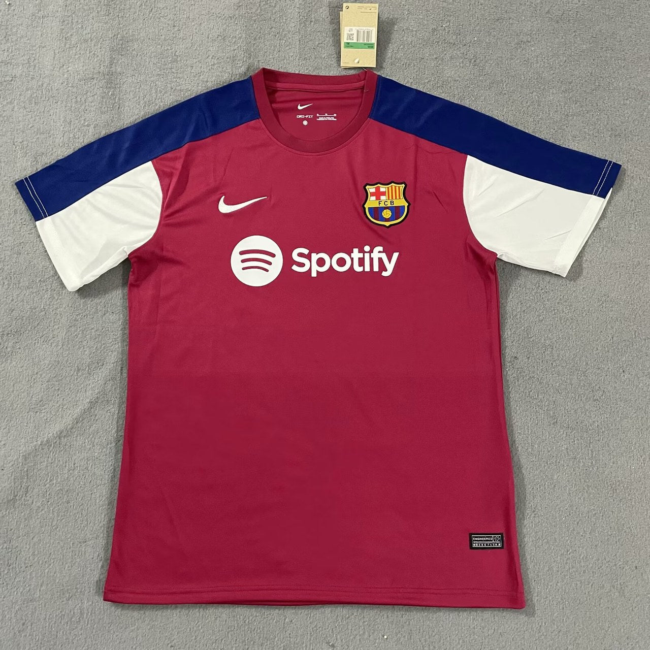 Barcelona Training Clothes Pink Fans Football Jersey 2025/2026