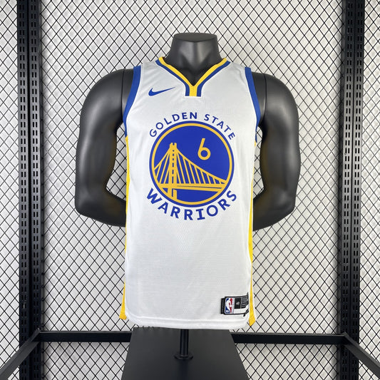 Golden State Warriors V-neck White #6 YOUNG NBA Season Jerseys 2023