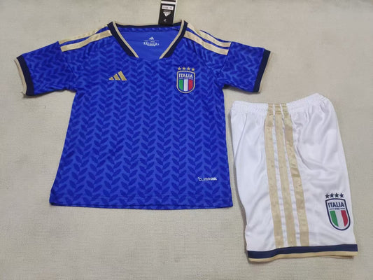 Italy Home Kids Fans Football Jersey 2026/2027