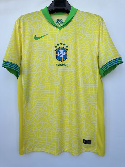 Brazil Home Fans Football Jersey 2024/2025