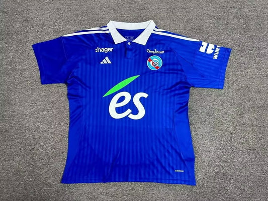 Strasbourg Home Fans Football Jersey 2024/2025