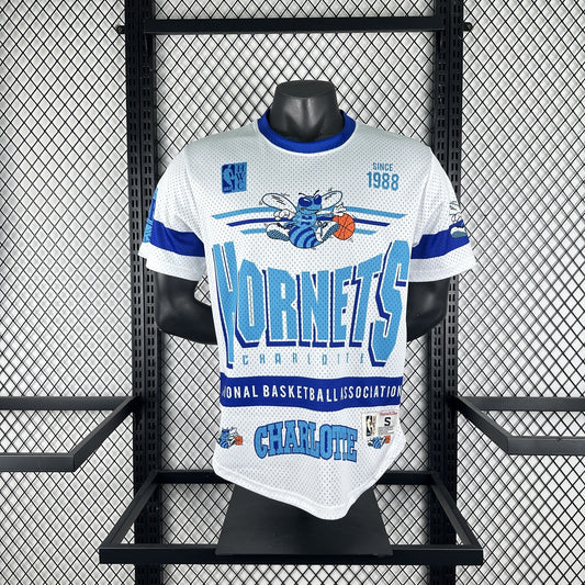 Retro Charlotte Hornets Mitchellness White NBA Jerseys 2026