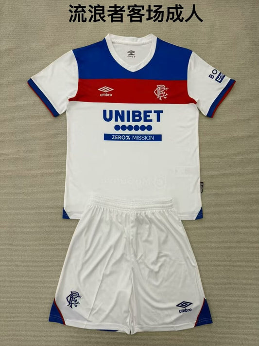 Rangers Away Kids Football Jersey 2025/2026