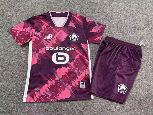 Lille(LOSC) Third Away Kids Football Jersey 2025/2026