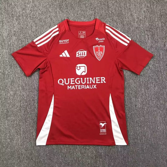 Stade Brestois Home Fans Football Jersey 2024/2025