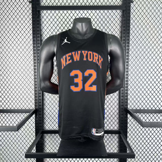 New York Knicks Black #32 TOWNS NBA Jerseys 2025/2026