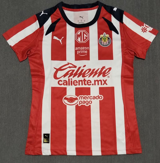 Chivas (Guadalajara ) Home Women Fans Football Jersey 2025/2026