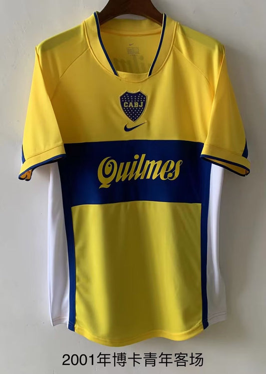 Retro Boca Juniors Away Football Jersey 2000/2001