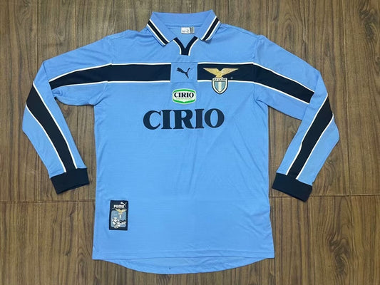 Retro Lazio Home Lolng Football Jersey 1998/2000