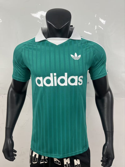 Adidas Clover Oasis POLO T-shirt Green Football Jersey 2025/2026