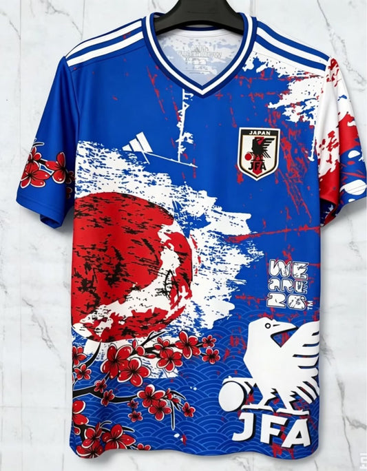 Japan Special Edition (Blue Plum Blossom Moon) Fans Football Jersey 2026/2027