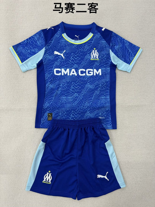 Marseille Away Fans (Kids And Man) A1:1 Quality Football Jersey 2025/2026