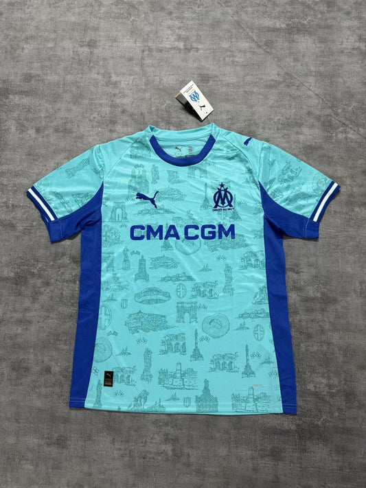 Marseille Fourth Away Fans Football Jersey 2025/2026