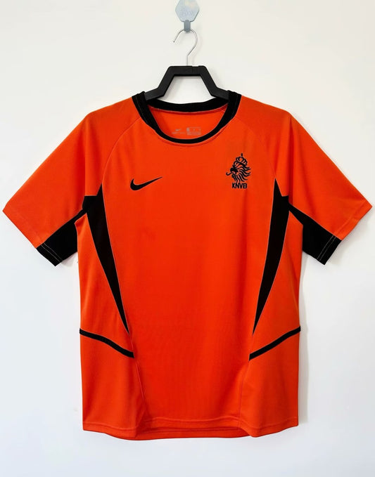 Retro Netherlands Home Fans Football Jersey 2002