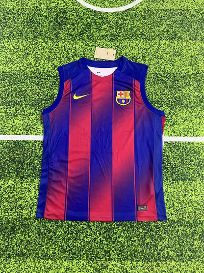 Barcelona Vest Home Fans （无广告） Football Jersey 2025/2026