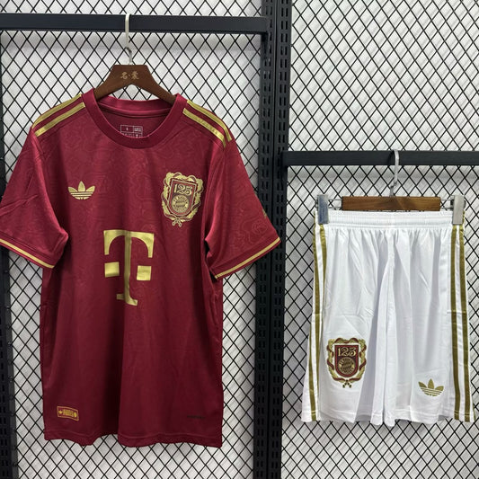 Bayern Munich 125 Year With Pants Sets Fans Football Jersey 2025/2026