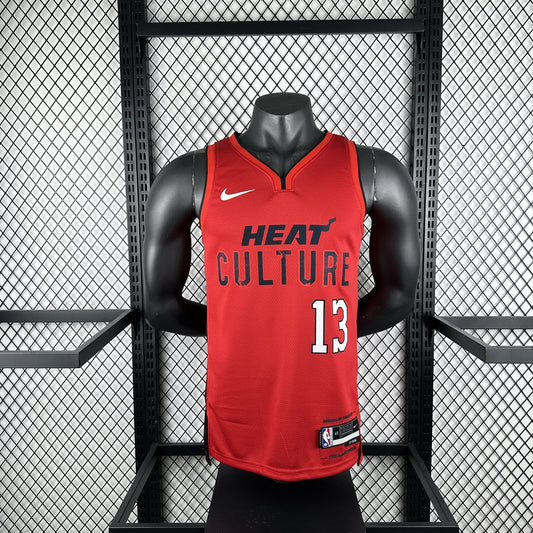 Miami Heat City Edition #13 ADEBAYO NBA Jerseys 2025