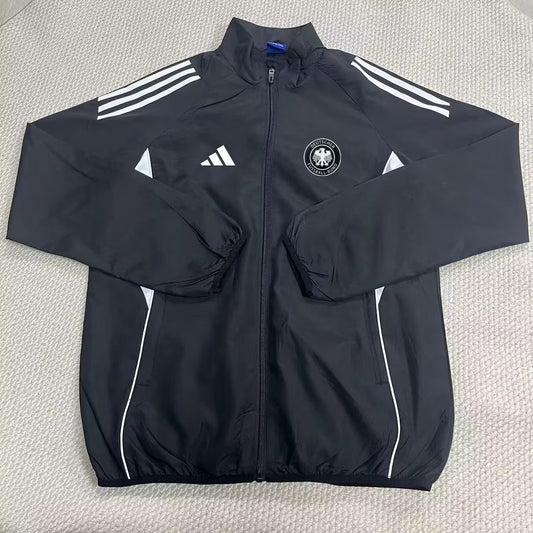 Germany Windbreaker Black Football Jersey 2025/2026