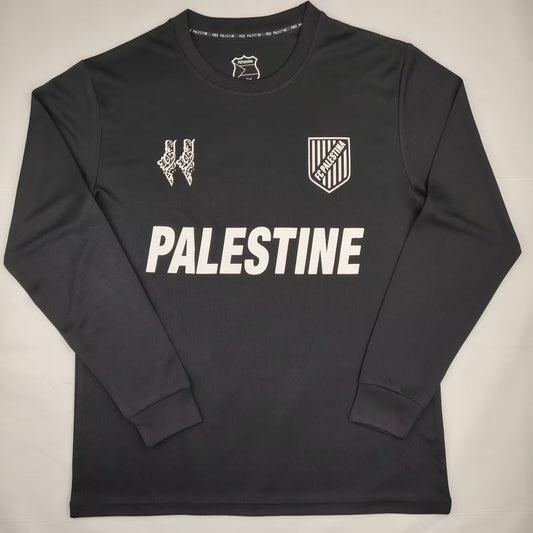 Palestine Anniversary Edition Long Sleeves Fans Football Jersey 2024/2025