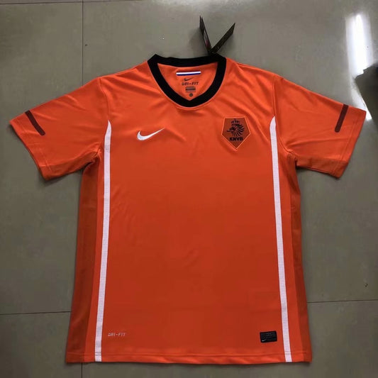 Retro Netherlands Home Football Jersey 2010