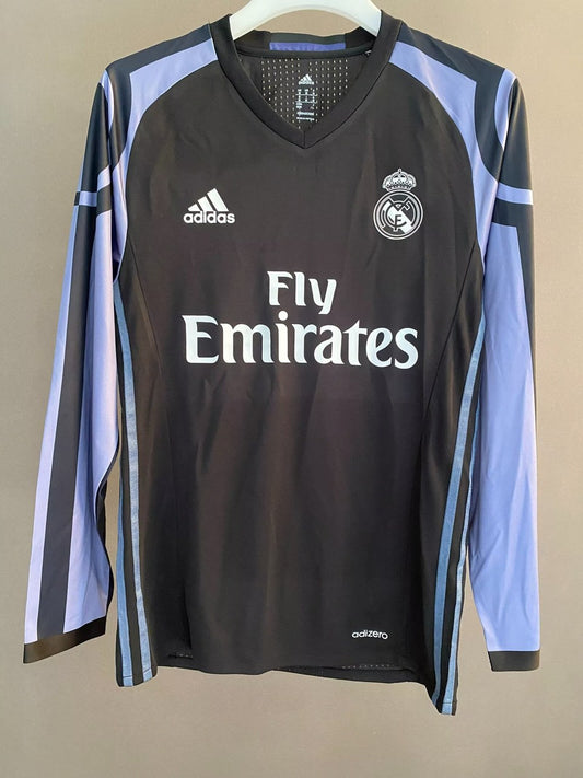 Retro Real Madrid Third Away Player Long Football Jersey 2016/2017