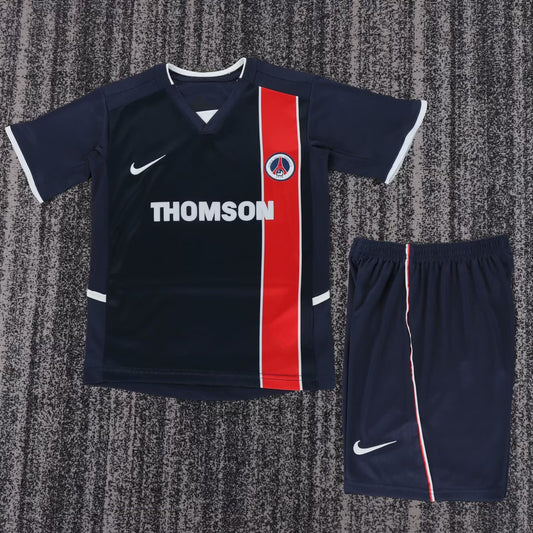 Retro PSG Paris Home Kids Football Jersey 2002/2003