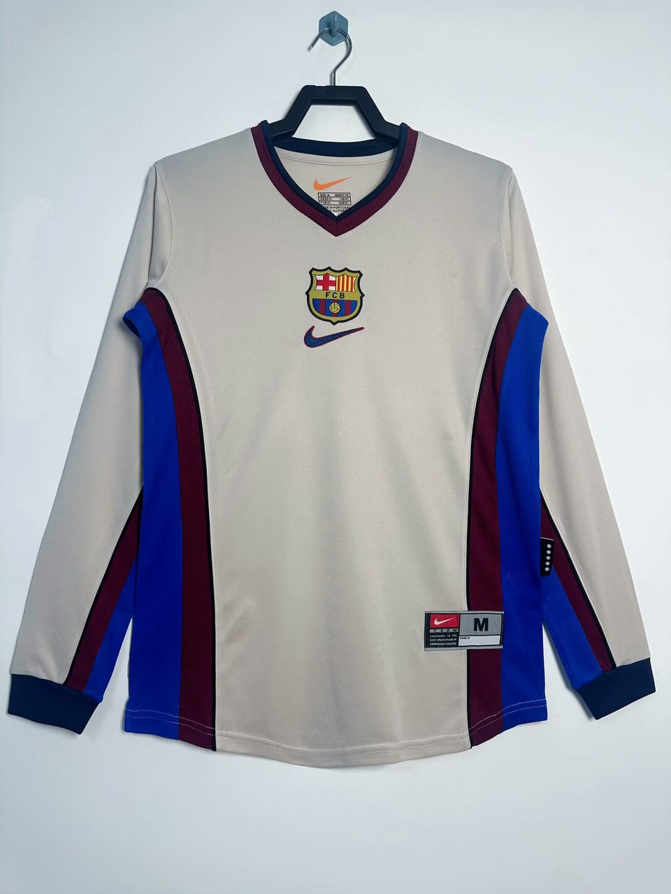 Retro Barcelona Away Long Football Jersey 1999/2000