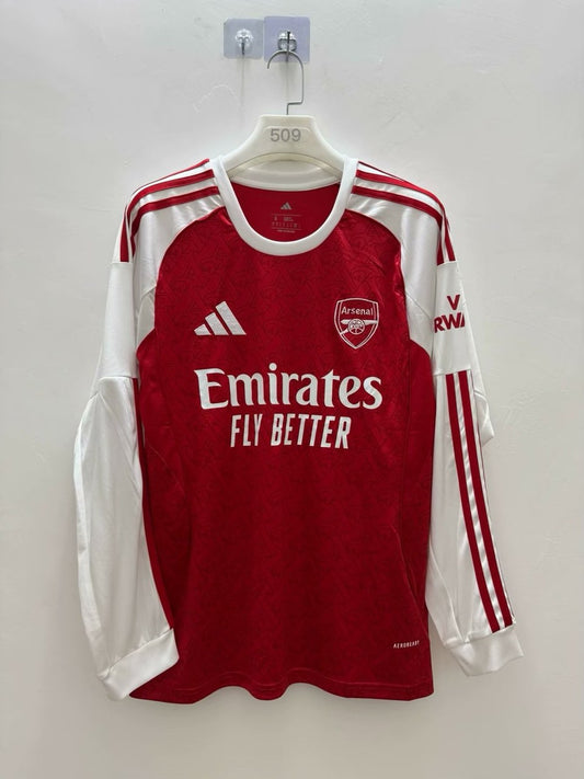 Arsenal Home Long Fans Football Jersey 2025/2026