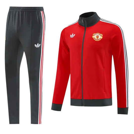 Manchester United RED Jacket Tracksuit 2025/2026