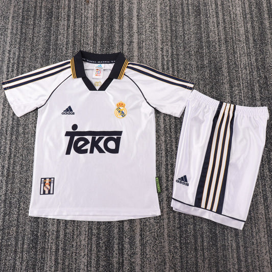 Retro Real Madrid Home Kids 1998/2000