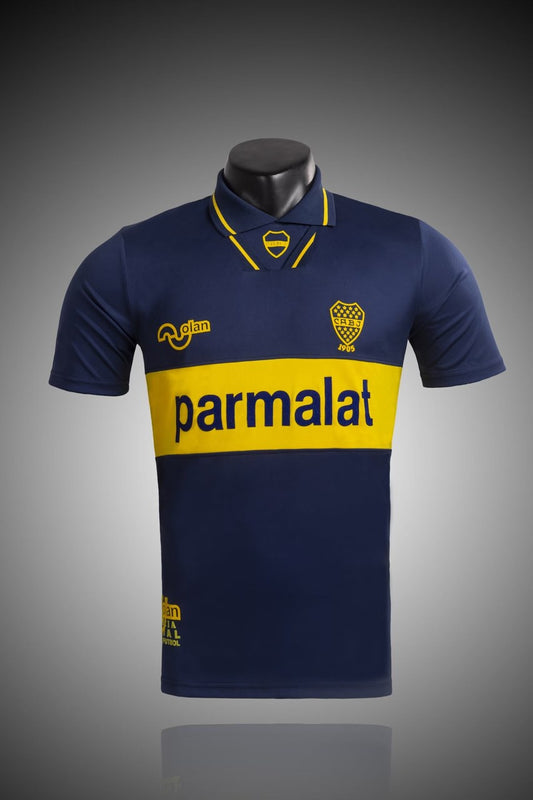 Retro Boca Juniors Home Fans Football Jersey 1993/1995