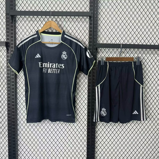 Real Madrid Away With Pants Sets Fans Football Jersey 2025/2026