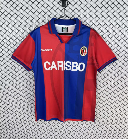 Retro Bologna Home Fans Football Jersey 1998/1999