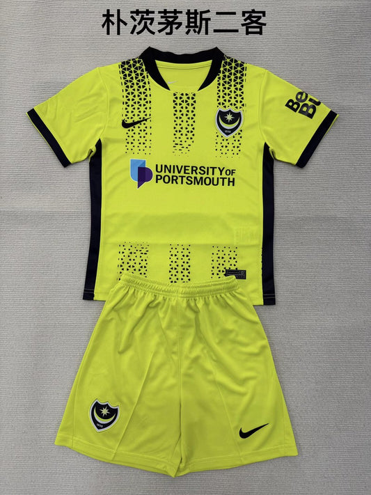 Portsmouth Third Away Fans (Kids And Man) Football Jersey 2025/2026