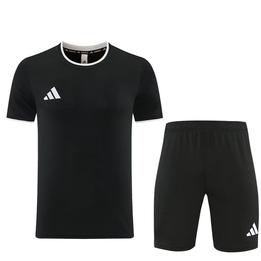 Adidas Clover T-shirt Black Sets With Pants Football Jersey 2026/2027